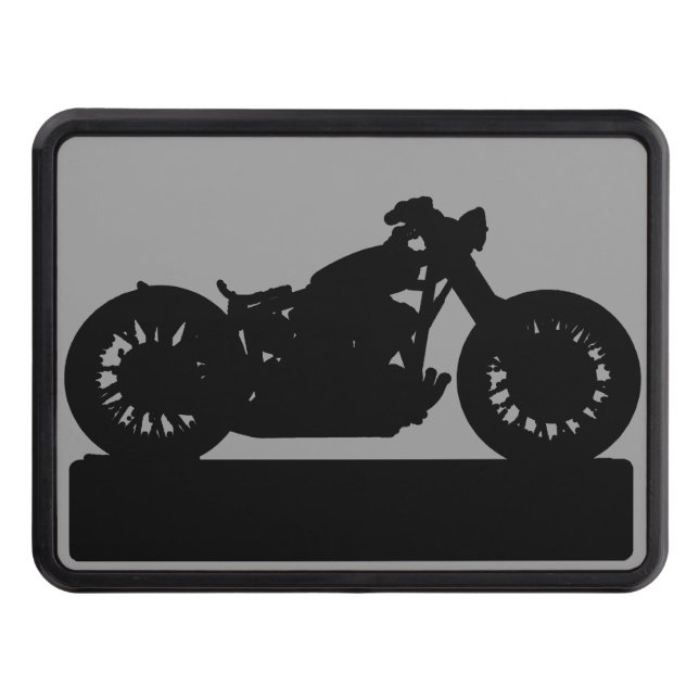 Cubierta Para Remolque Motocicleta negra (Anverso)