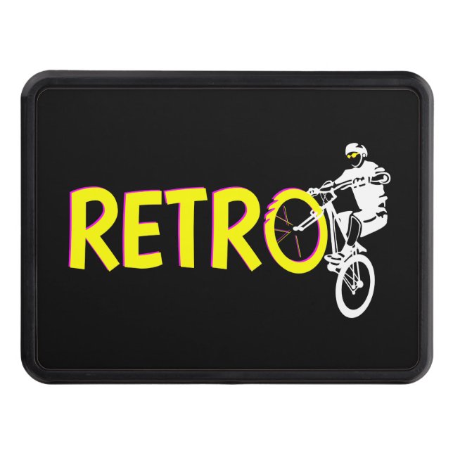 Cubierta Para Remolque Motociclista de montaña Retro (Anverso)