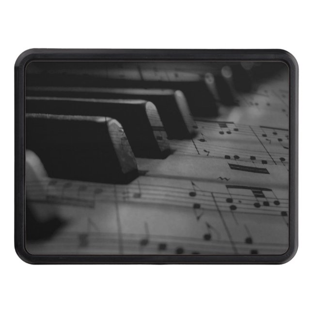 Cubierta Para Remolque  Music Piano Keys (Anverso)
