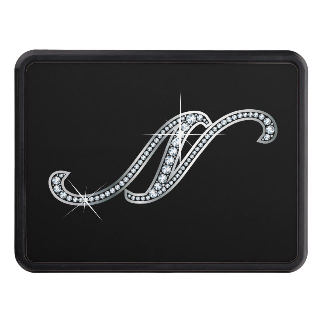 Cubierta Para Remolque N Faux-"Diamond Bling" Tow Hitch Cover (Anverso)