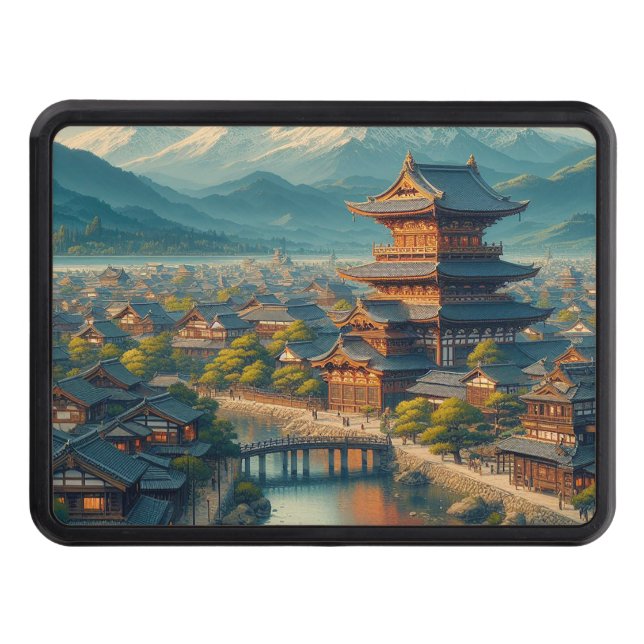 Cubierta Para Remolque Nara , monumentos de la antigua Nara (Anverso)