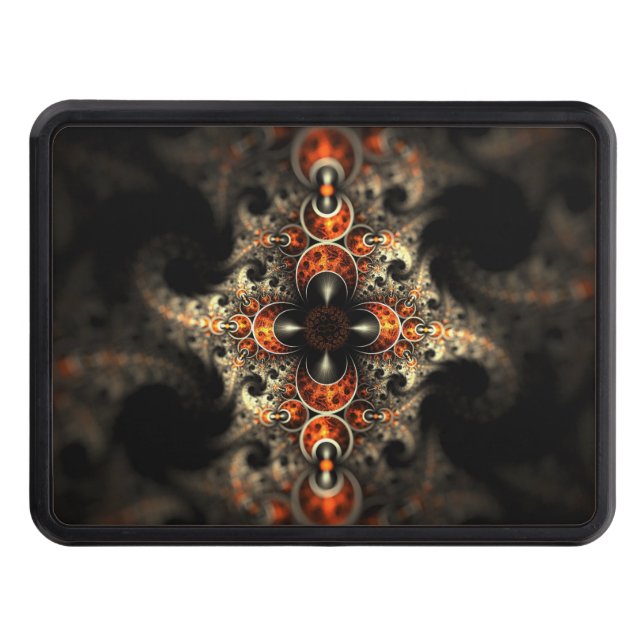 Cubierta Para Remolque Naranja y metal (Anverso)