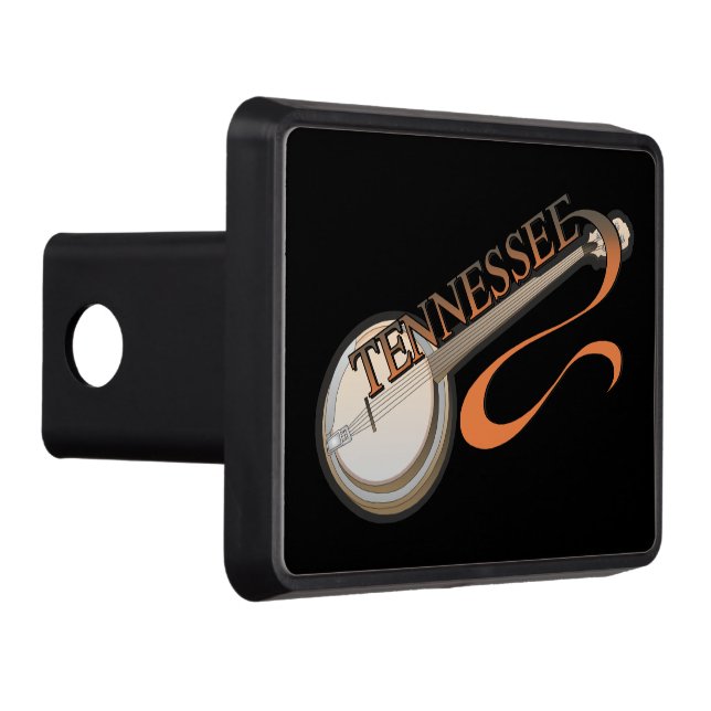 Cubierta Para Remolque Nashville Tennessee Banjo Country Music (Derecha)
