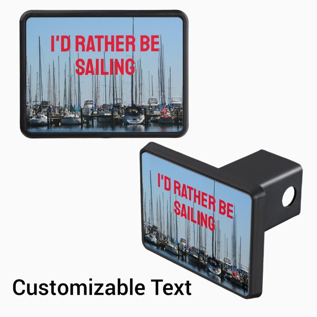 Cubierta Para Remolque Nautical Sailboats “I’d Rather Be Sailing” (Subido por el creador)
