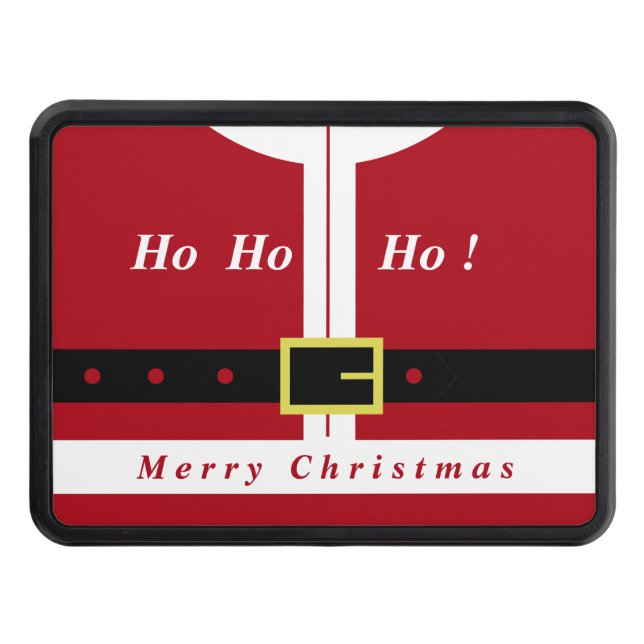 Cubierta Para Remolque Navidades Hitch Cover Santa Claus (Anverso)