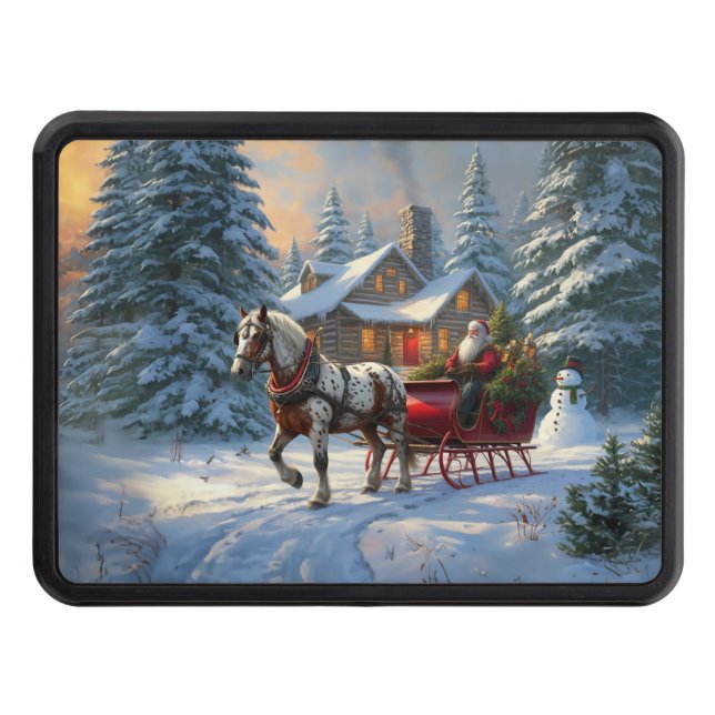 Cubierta Para Remolque Navidades Sleigh Santa (Anverso)