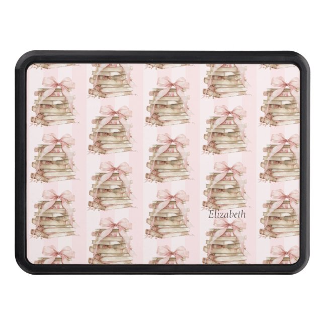 Cubierta Para Remolque New Chapter Pink Bow Stripes (Anverso)