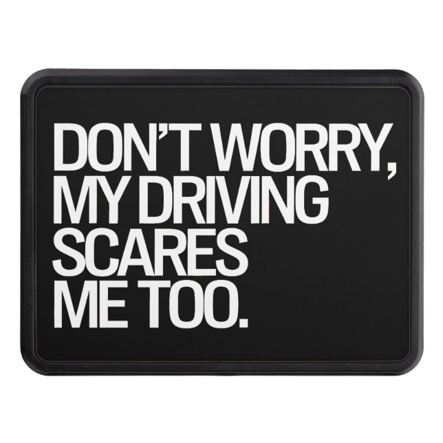 Cubierta Para Remolque No te preocupes, mi manejo me asusta (Anverso)