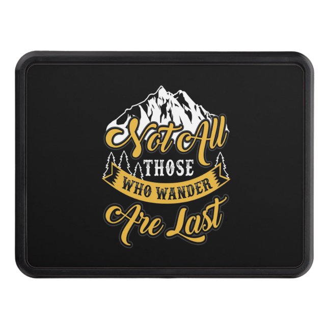 Cubierta Para Remolque No todos los que caminan (Anverso)