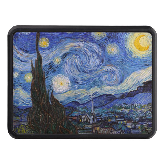 Cubierta Para Remolque Noche estrellada: Saint Remy de Vincent Van Gogh (Anverso)