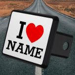 Cubierta Para Remolque Nombre del corazón<br><div class="desc">Escriba el nombre o texto deseado en la sección de nombres.</div>