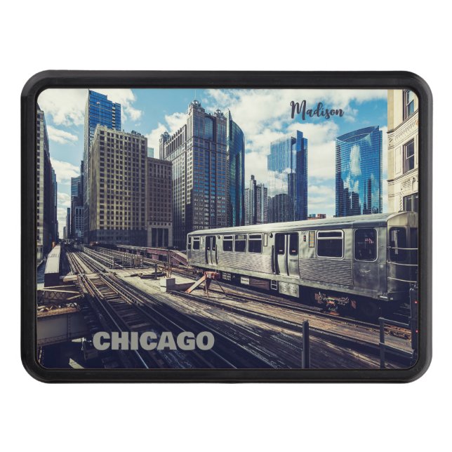 Cubierta Para Remolque Nombre personalizado Chicago USA (Anverso)