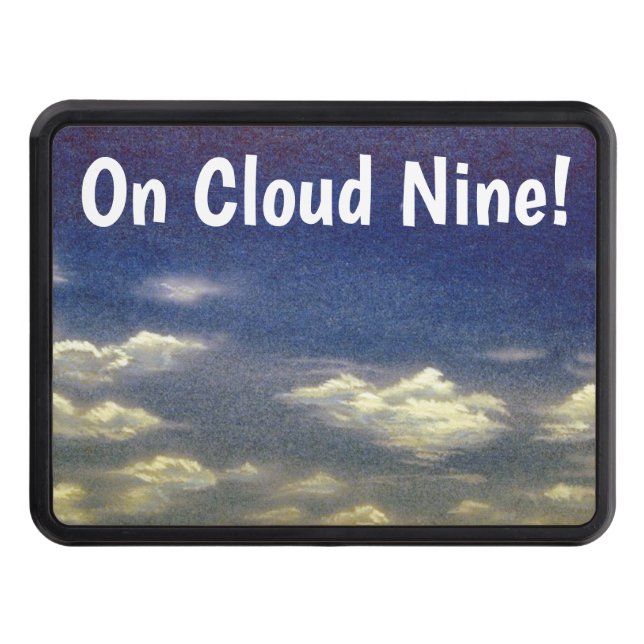 Cubierta Para Remolque Nueve cielo azul en la nube (Anverso)