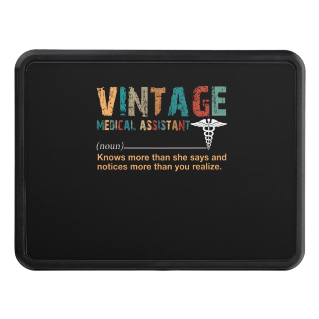 Cubierta Para Remolque Nurse Gift | Enfermera de enfermería con asistente (Anverso)