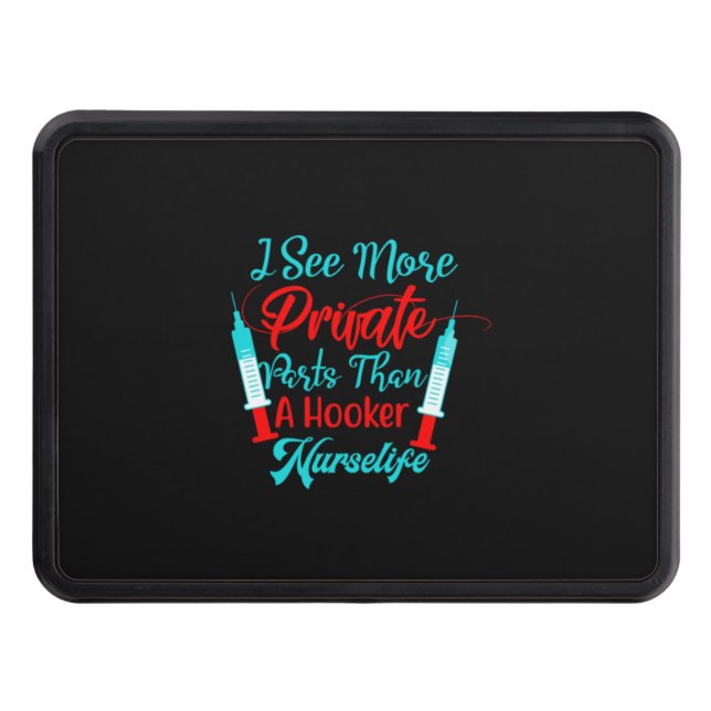 Cubierta Para Remolque Nurse Gift | Veo Más Partes Privadas (Anverso)