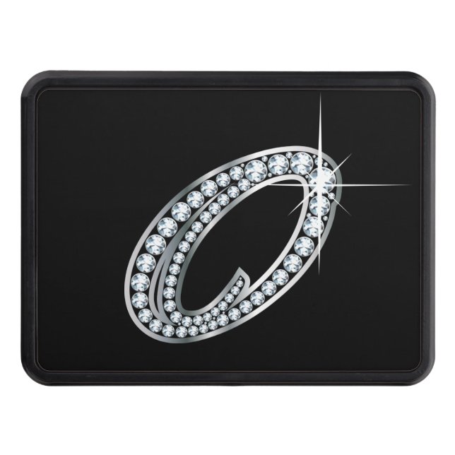Cubierta Para Remolque O Faux-"Diamond Bling" Tow Hitch Cover (Anverso)