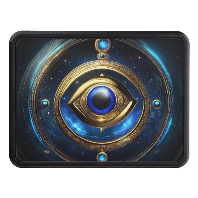 Cubierta Para Remolque Ojo malvado azul (Anverso)