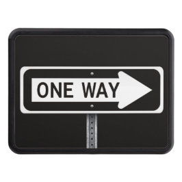 Cubierta Para Remolque One way street sign
