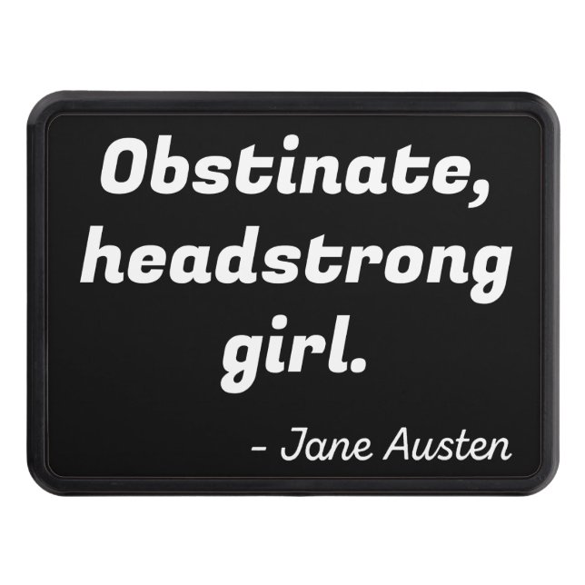 Cubierta Para Remolque Orgullo y prejuicio, presupuesto II (Anverso)