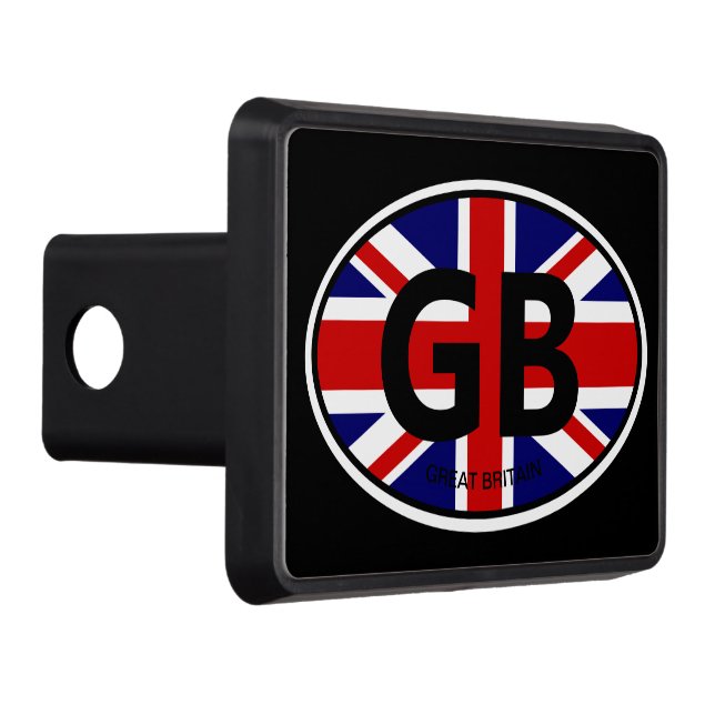 Cubierta Para Remolque Oval British Union Jack bandera país código de rem (Derecha)