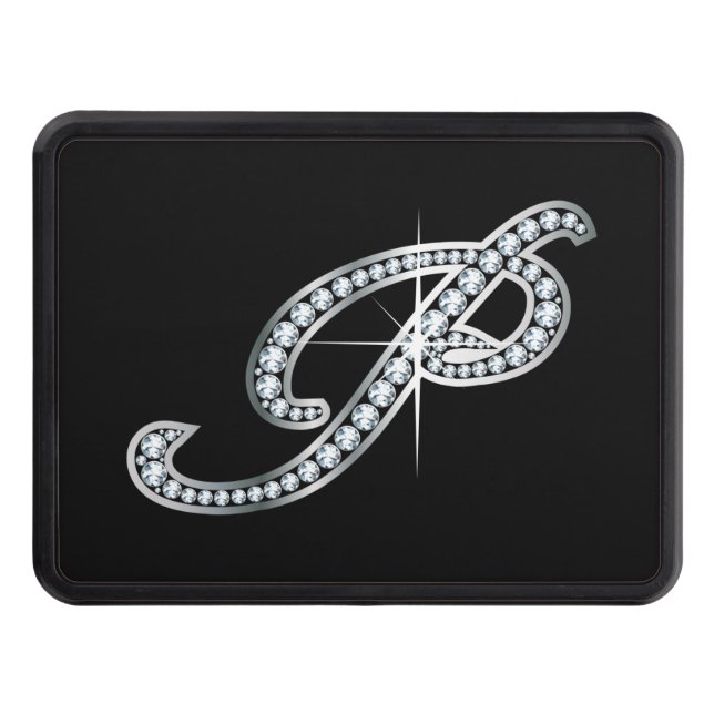 Cubierta Para Remolque P Faux-"Diamond Bling" Tow Hitch Cover (Anverso)