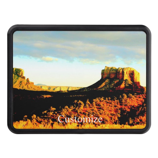 Cubierta Para Remolque Paisaje del desierto de Sedona Thunder_Cove (Anverso)