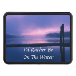 Cubierta Para Remolque Paisaje pacífico del amanecer morado/rosado sobre