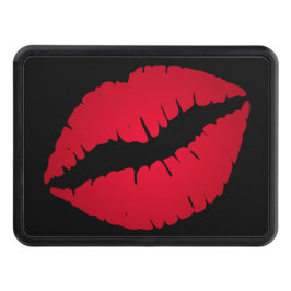 Cubierta Para Remolque Palo de labios rojo negro y rico
