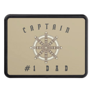 Cubierta Para Remolque Papá moderno padre padre padre divertido capitán B