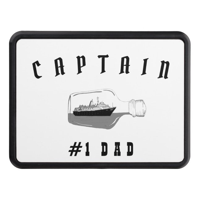 Cubierta Para Remolque Papá negro padre padre padre padre (Anverso)