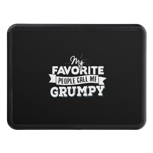 Cubierta Para Remolque Papi Regalo Mi Gente Favorita Me Llama Grumpy (Anverso)
