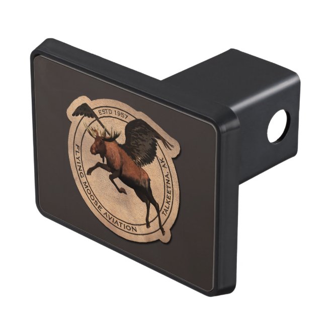 Cubierta Para Remolque Parche de Aviación de Moose Volador (Parte superior derecha)