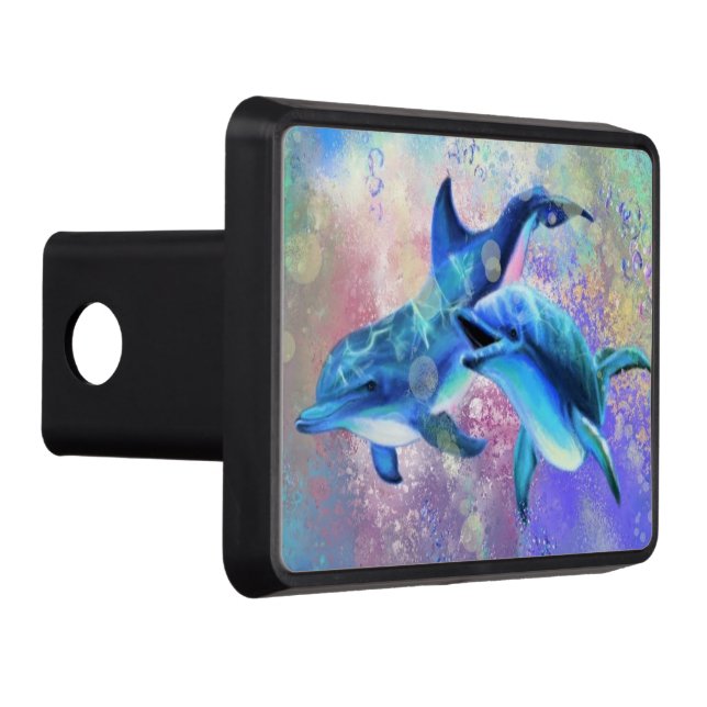 Cubierta Para Remolque Pareja delfín - Hermosa (Derecha)