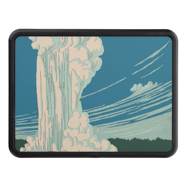 Cubierta Para Remolque Parque nacional Yellowstone (Anverso)