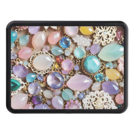 Cubierta Para Remolque Pastel Gems And Jewels In Pinks & Purples