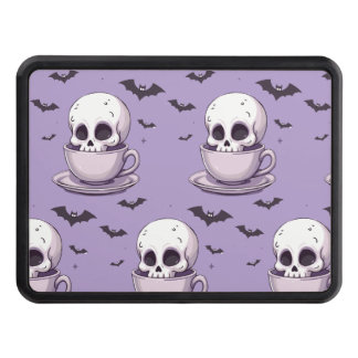 Cubierta Para Remolque Pastel Goth Skull in Teacup