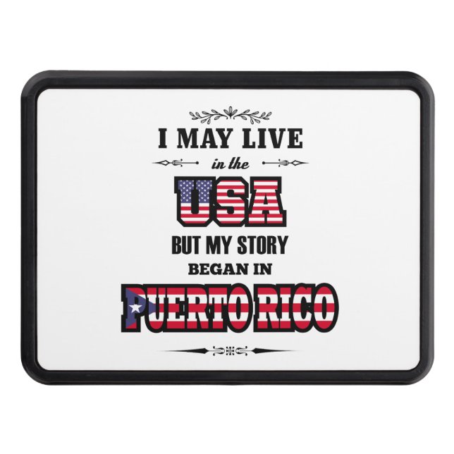 Cubierta Para Remolque Patrimonio de Puerto RIco USA Cita (Anverso)