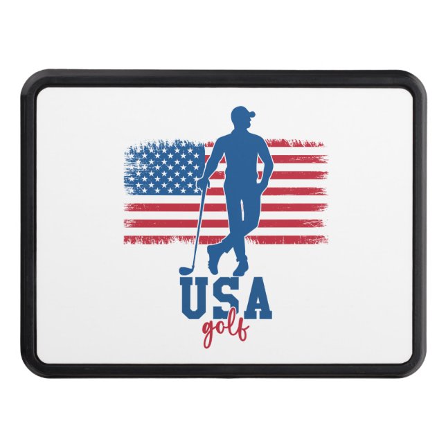 Cubierta Para Remolque Patriotic Golf USA (Anverso)