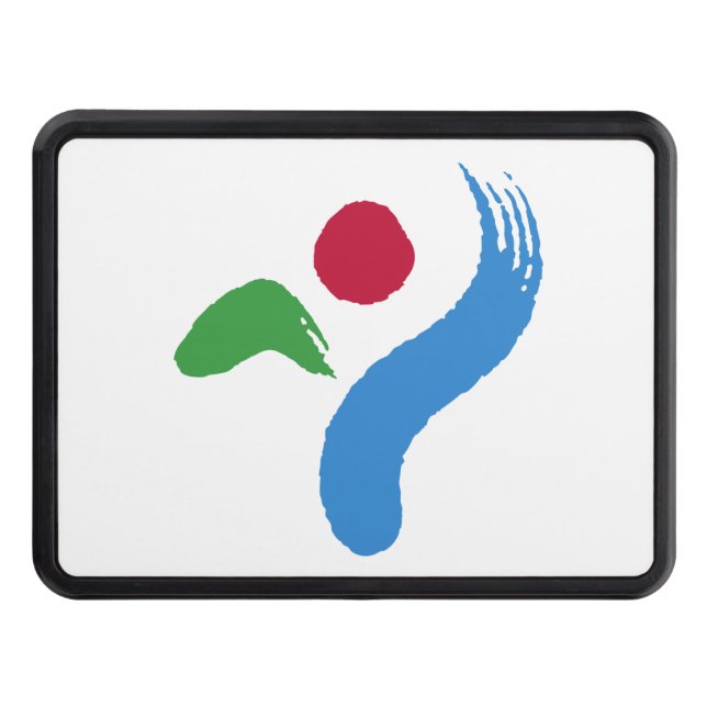 Cubierta Para Remolque Patriotic hitch cover with Flag of Seoul (Anverso)