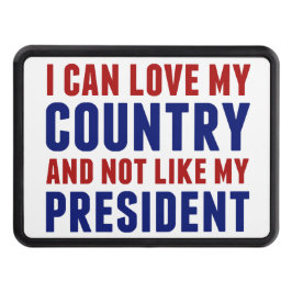 Cubierta Para Remolque Patriótico anti Trump no mi presidente