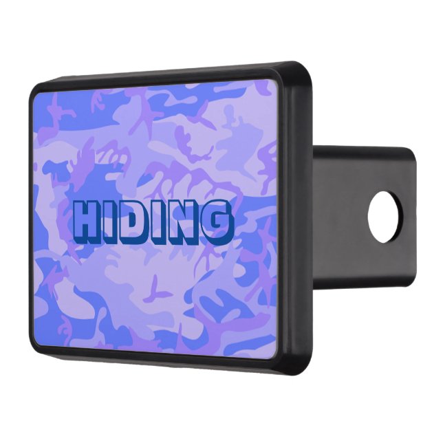 Cubierta Para Remolque Patrón abstracto azul del pasto de camuflaje (Izquierda)