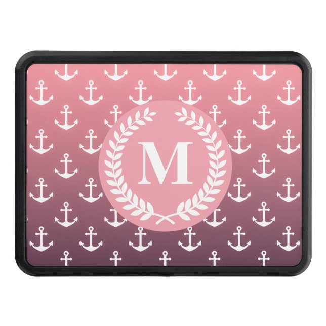 Cubierta Para Remolque Patrón de anclaje y monograma (Anverso)