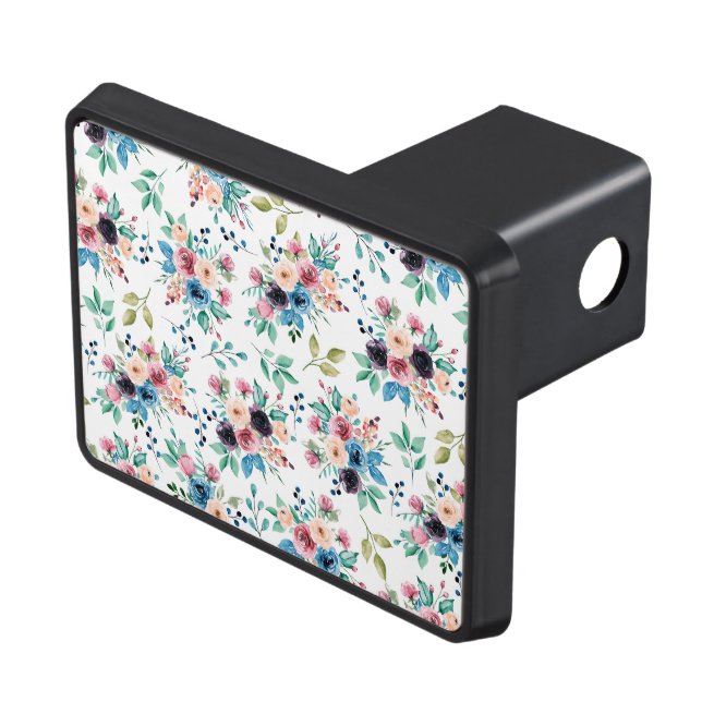 Cubierta Para Remolque Patrón de flores primaverales coloridas (Parte superior derecha)