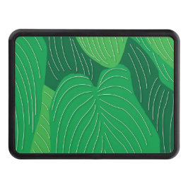 Cubierta Para Remolque Patrón de hojas verdes