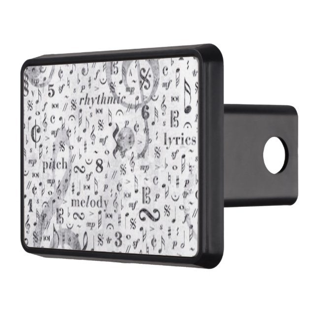 Cubierta Para Remolque Patrón de notas musicales Tema de la cerámica Tile (Izquierda)
