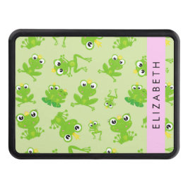 Cubierta Para Remolque Patrón de rana, ranas verdes, príncipe de rana, tu