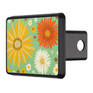 Cubierta Para Remolque Patrón floral de Daisies