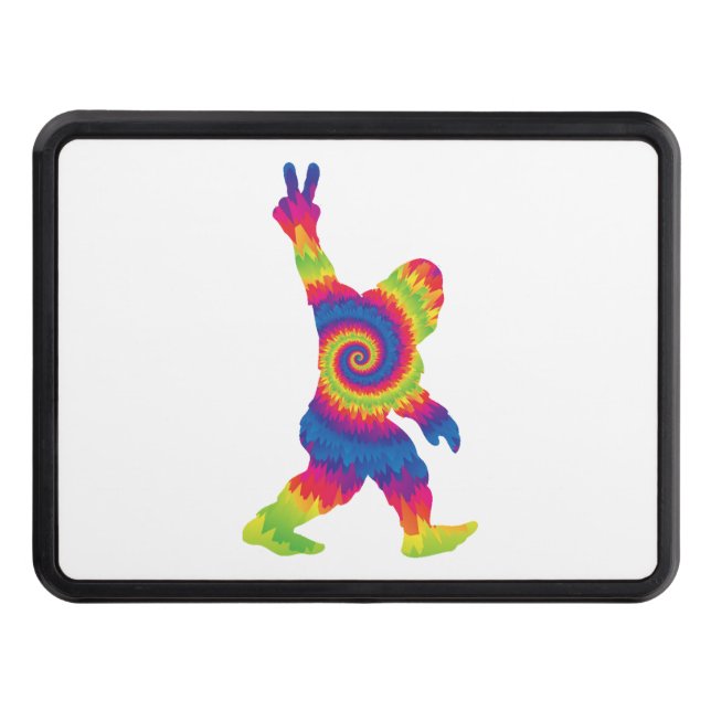 Cubierta Para Remolque Peace Love Bigfoot - Amantes de pie grande (Anverso)