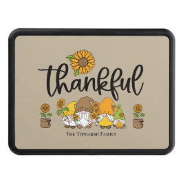 Cubierta Para Remolque Pequeña familia de girasoles agradecidos