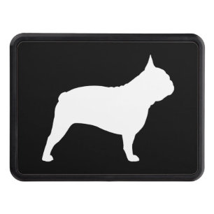Cubierta Para Remolque Perro de la silueta el   Frenchie del bulldog